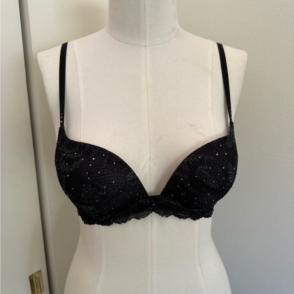 Victoria's Secret Black Lace Bra